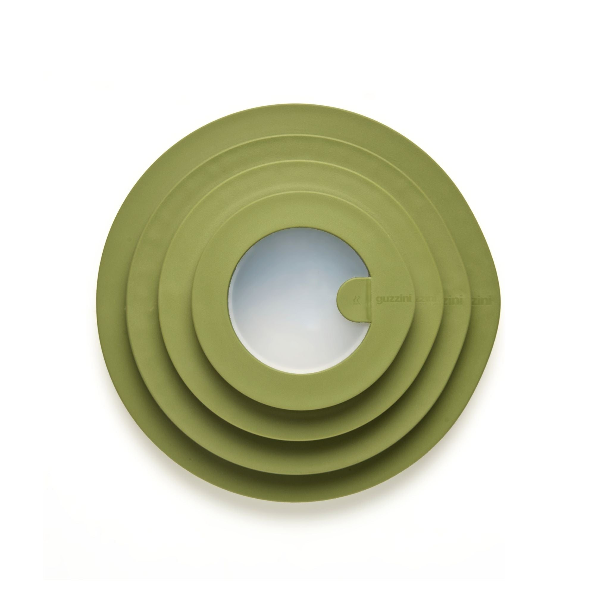 Cutie cu capac pentru depozitare, rotund, 3200 ml, verde, Store&More Bio – GUZZINI