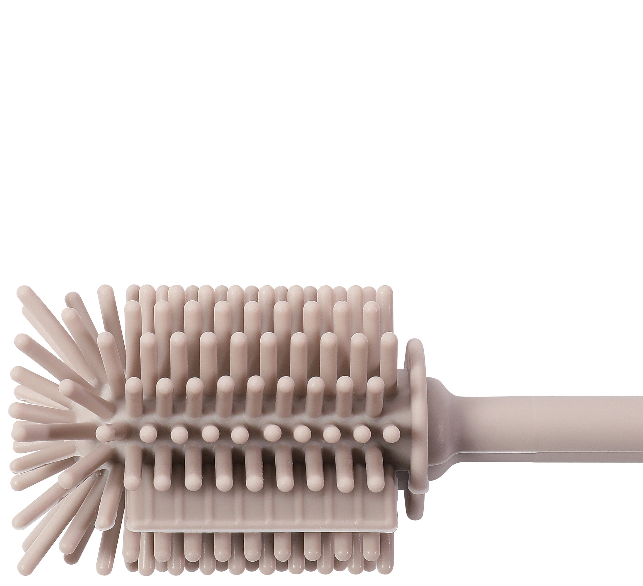 Perie curatare sticle, silicon, 31 cm, gri - KUCHENPROFI