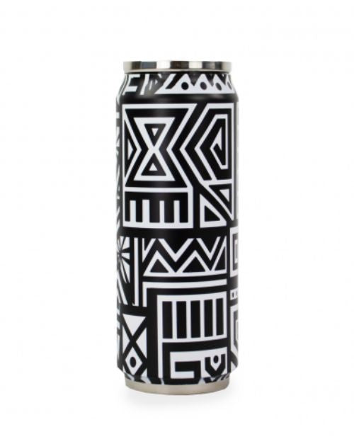 Cutie izoterma cu pai, 500 ml, Ethnic - YOKO DESIGN