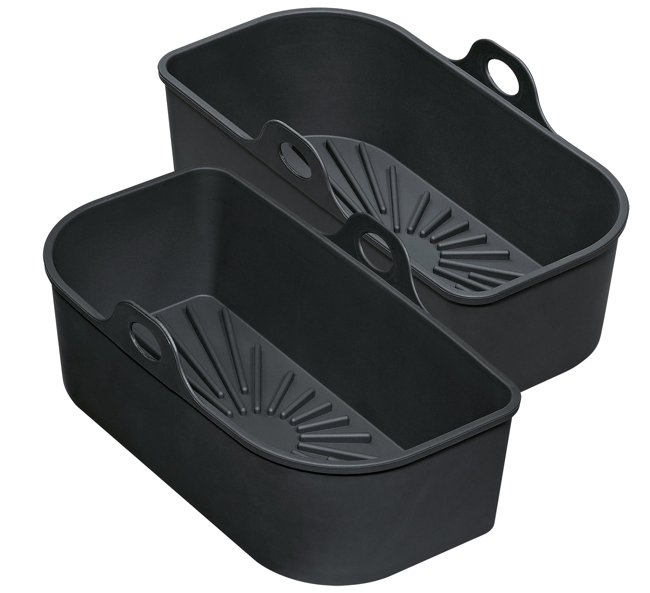 Set 2 cosuri din silicon pentru friteuza - Kuchenprofi