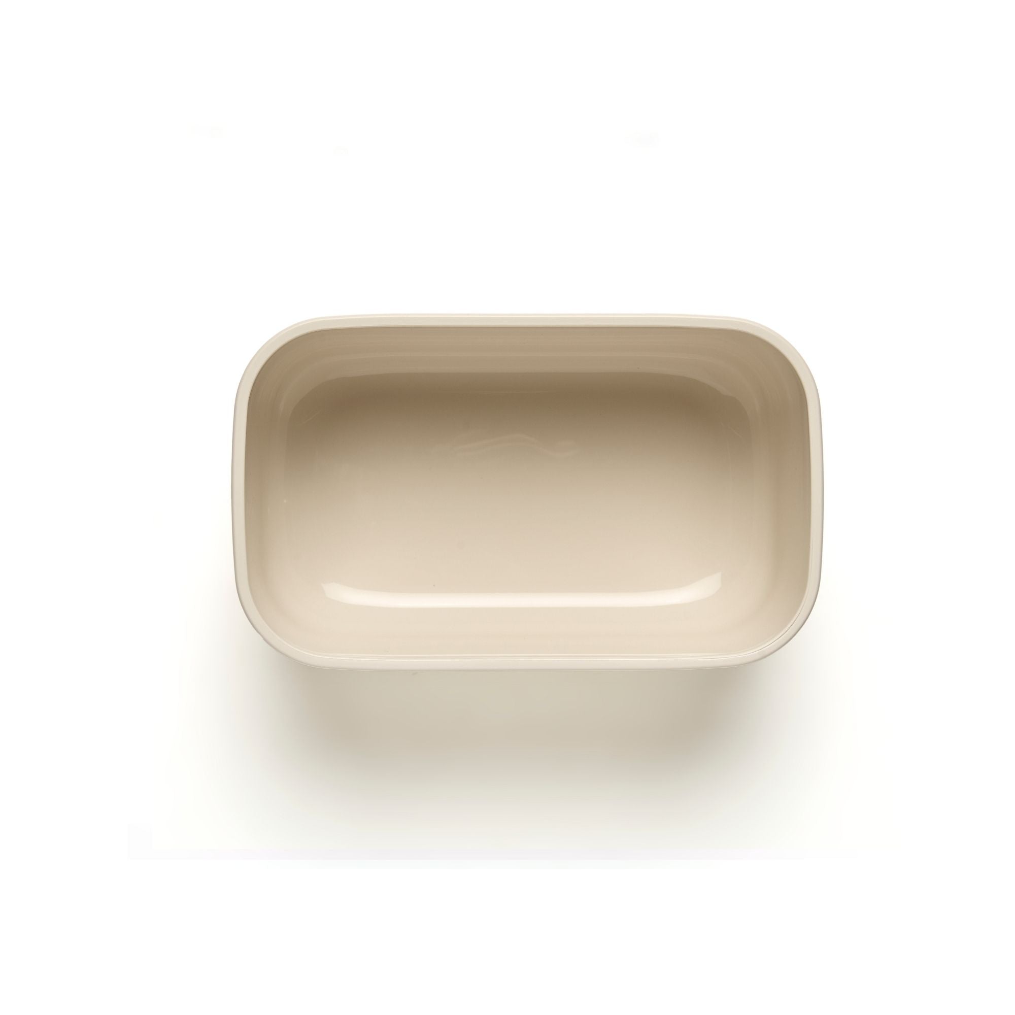 Cutie cu capac pentru depozitare, dreptunghiulara, 1450 ml, bej, Store&More Bio – GUZZINI