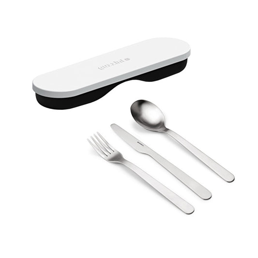 Set de tacamuri cu cutie, alb, colectia Store and Go - GUZZINI