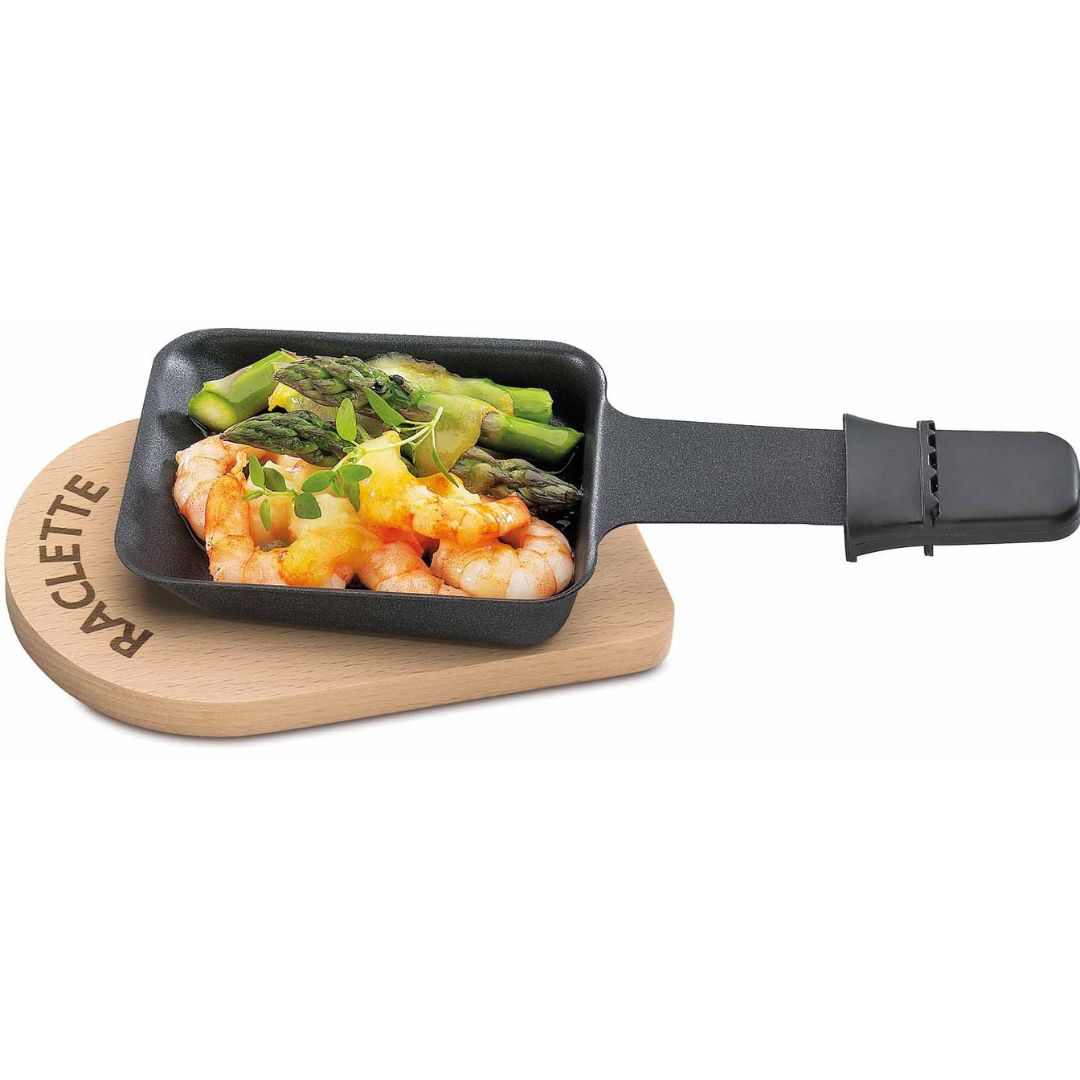 Set 4 suporturi din lemn pentru servire raclette, lemn de fag - KUCHENPROFI - Image 1