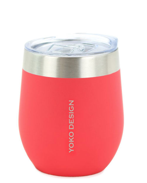Cutie izoterma, 250ml, rosu, colectia Soft touch - YOKO DESIGN
