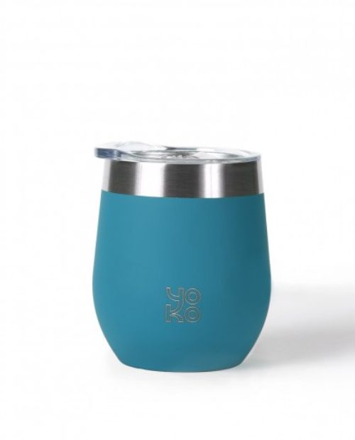 Cana izoterma, 250 ml, albastru - YOKO DESIGN