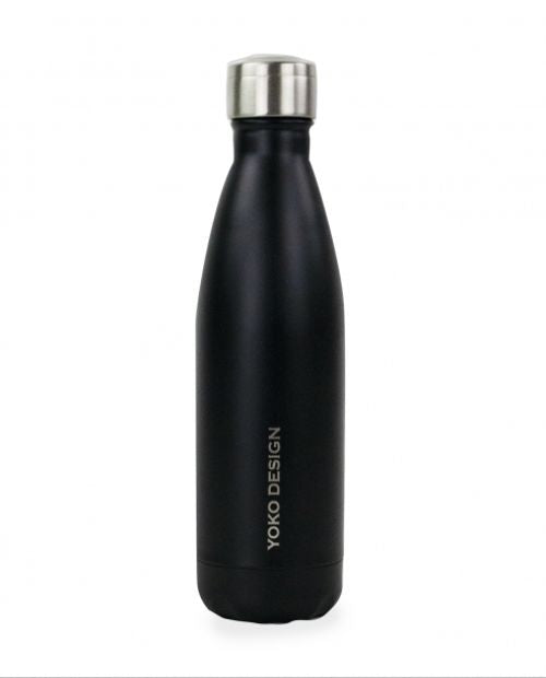 Sticla izoterma, 500 ml, negru mat - YOKO DESIGN