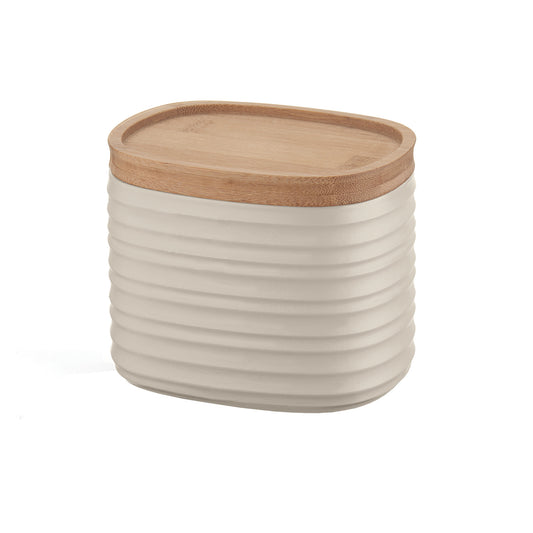 Cutie crem cu capac, dimensiune S, colectia Tierra - GUZZINI