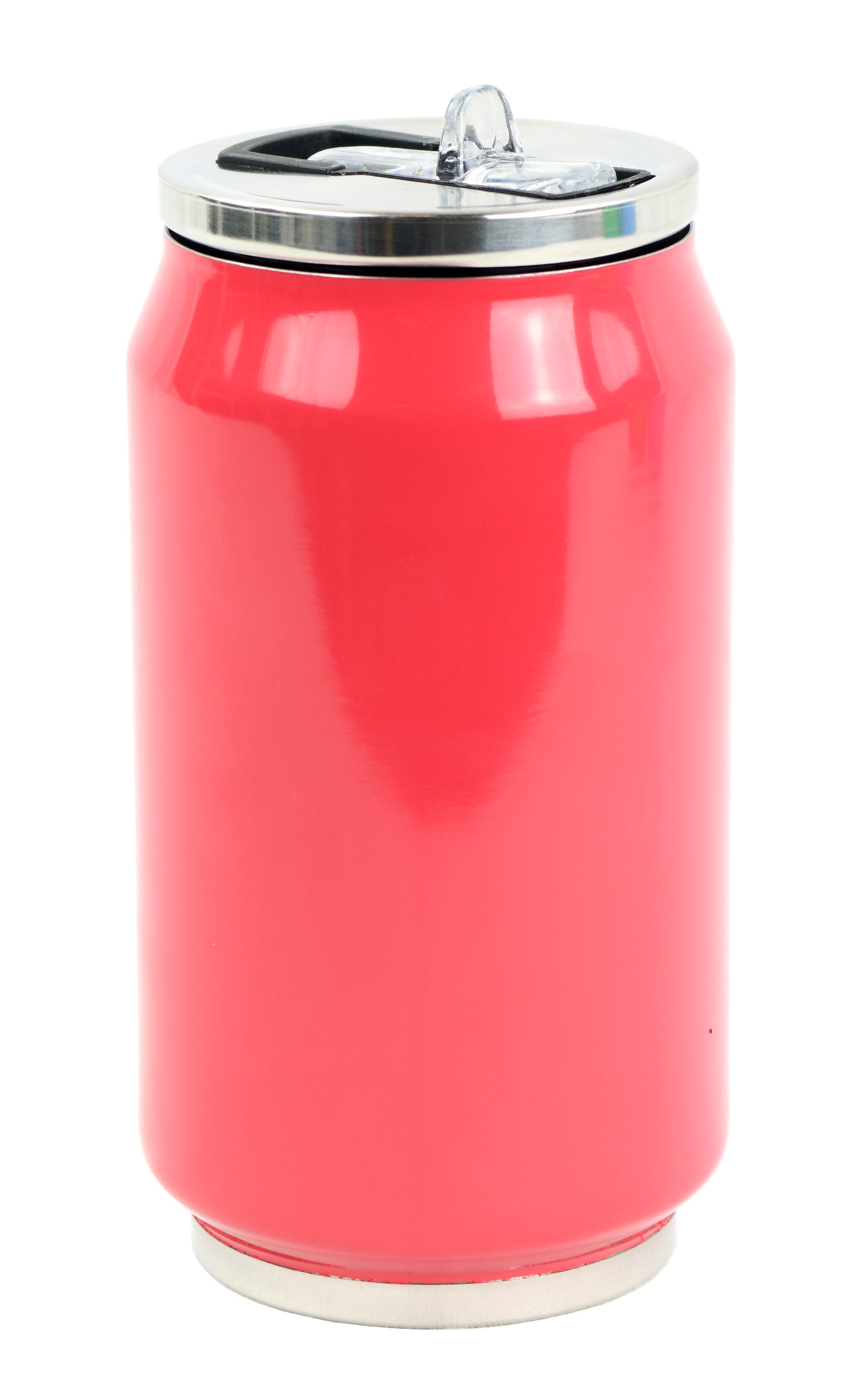 Cutie izoterma cu pai, 280ml, model rasberry pink -YOKO DESIGN