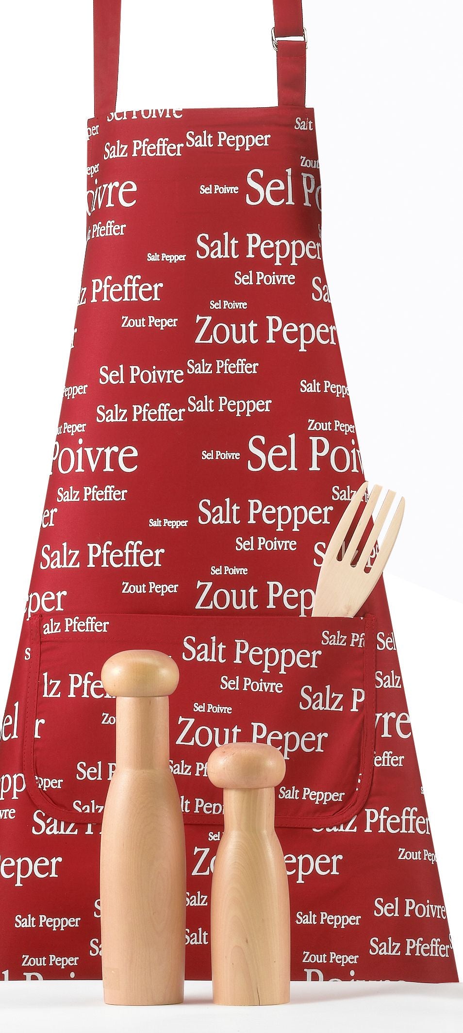 Sort Salt&Pepper, rosu -  SIMONA'S COOKSHOP