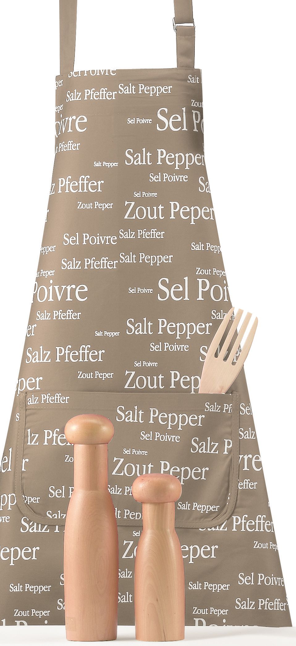 Sort  Salt&Pepper, crem -  SIMONA'S COOKSHOP