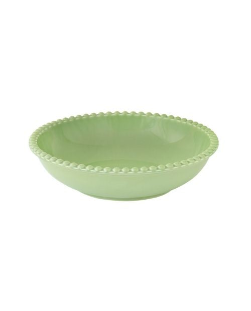 Farfurie pentru supa, portelan, verde, 20 cm, Tiffany - SIMONA'S COOKSHOP