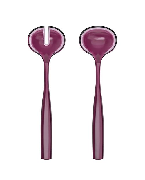 Set 2 piese pentru servirea salatei, 28 cm, mov, Dolcevita - GUZZINI