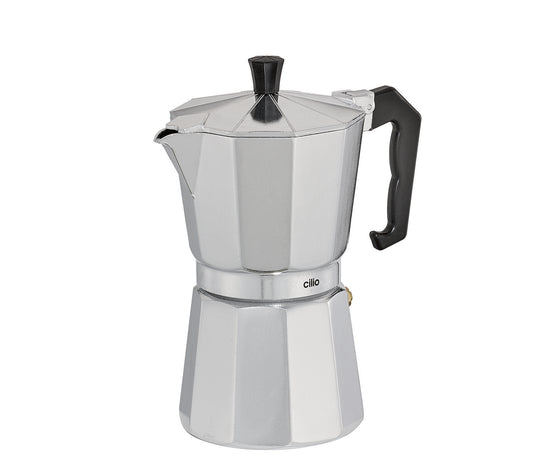 Espressor pentru 6 cesti, argintiu, colectia Classico - CILIO