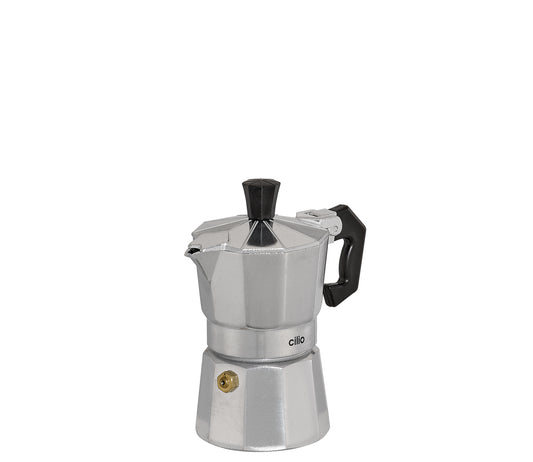 Espressor pentru 1 ceasca, argintiu, colectia Classico - CILIO