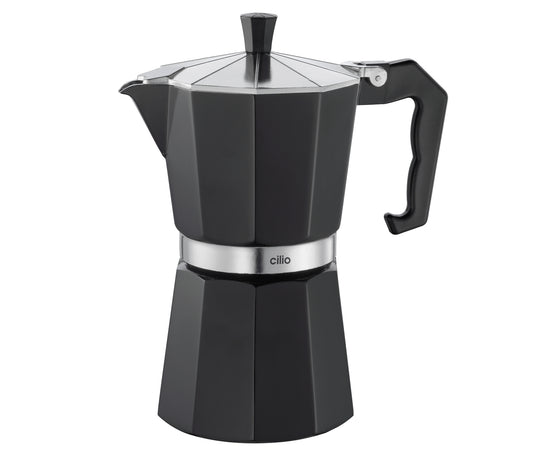 Espressor pentru 6 cesti, negru, colectia Classico - CILIO