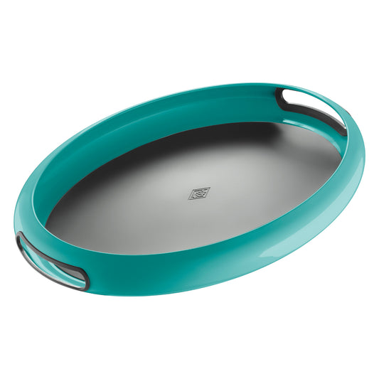 Tava pentru servire, turcoaz, Spacy Tray Oval  - SIMONA'S COOKSHOP