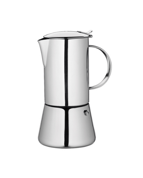 Espressor pentru 4 cesti, argintiu, colectia Aida - CILIO
