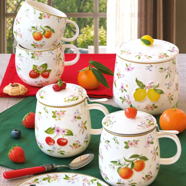 Set 2 cani, 120 ml, Fancy Fruit - COOKSHOP SPECIALS
