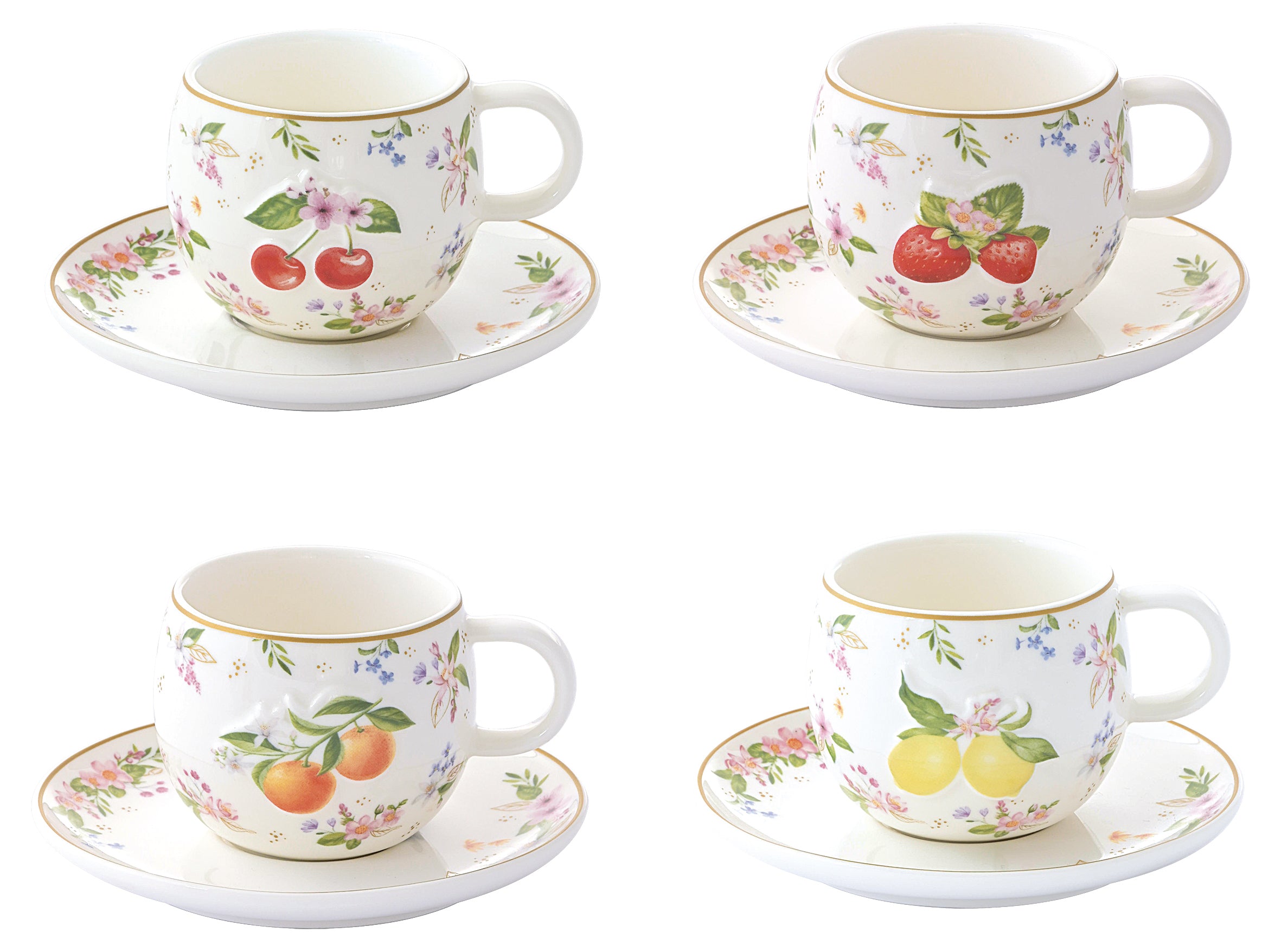 Set 2 cani, 120 ml, Fancy Fruit - COOKSHOP SPECIALS