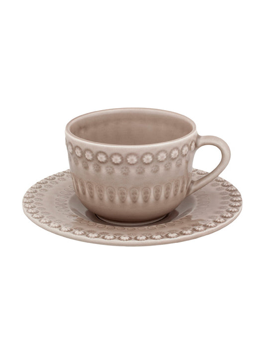 Set bej pentru ceai, 350 ml, Fantasy - BORDALLO PINHEIRO