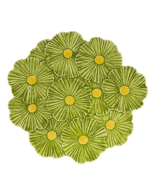 Farfurie de prezentare, ceramica, 37 cm, Maria Flor - Bordallo Pinheiro