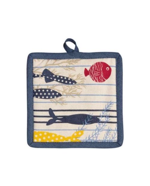 Suport pentru oala, albastru-crem, Ocean - SIMONA'S COOKSHOP