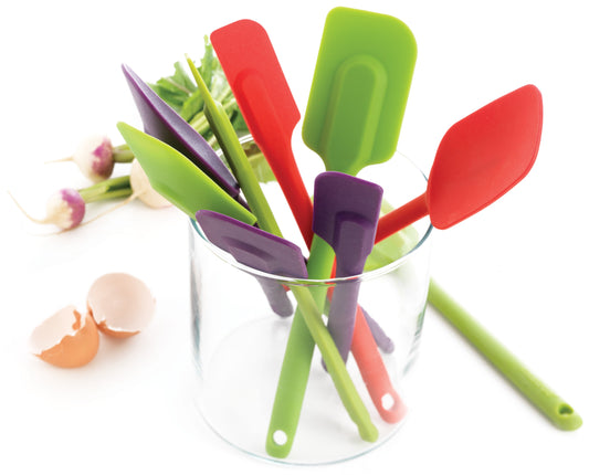 Spatula mica din silicon rosu - MASTRAD - Image 1