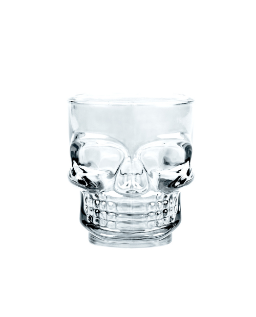 Set de 4 pahare 3D pentru shot in forma de craniu - VIN BOUQUET - Image 2