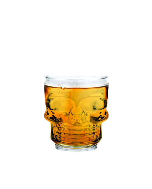 Set de 4 pahare 3D pentru shot in forma de craniu - VIN BOUQUET - Image 1