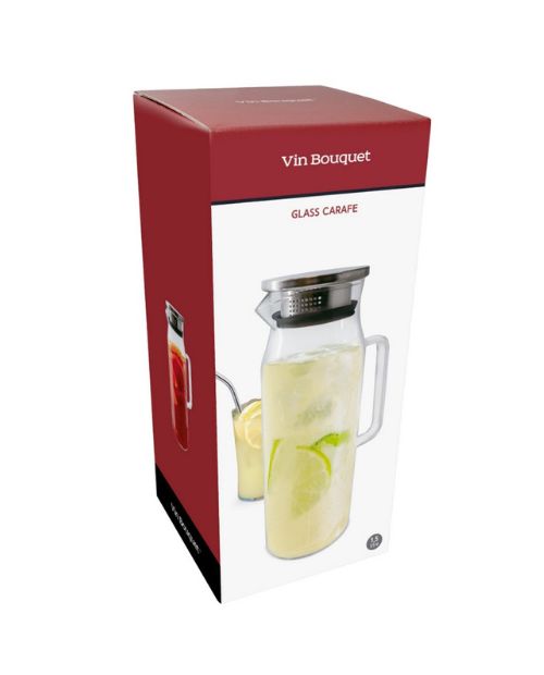 Carafa din sticla, 1.5 litri - VIN BOUQUET - Image 3