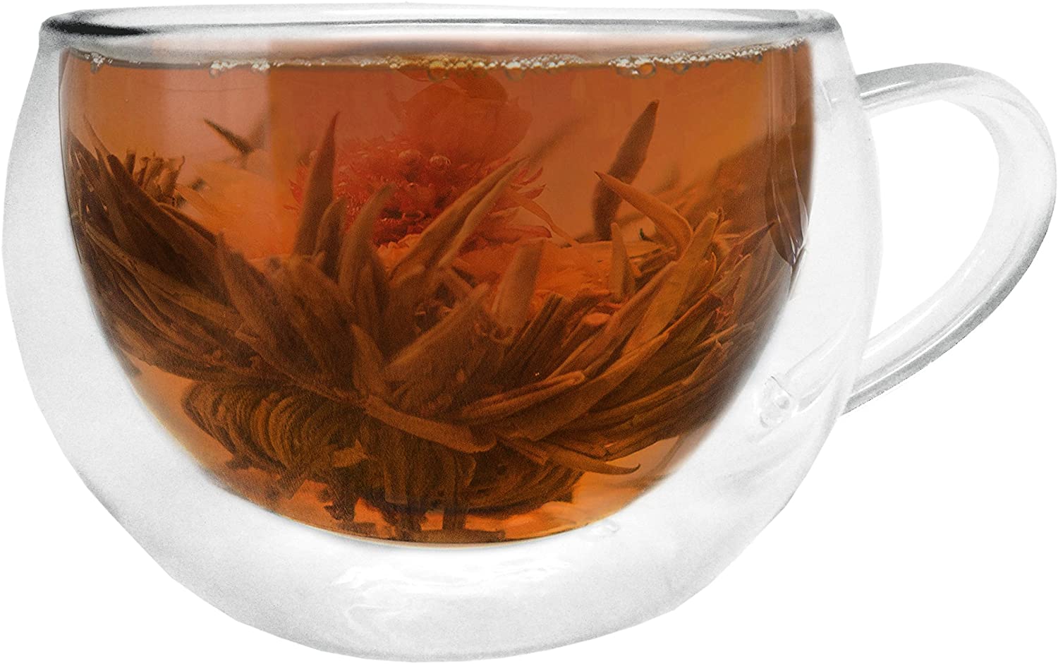 Set 2 cesti cu pereti dubli, 200 ml, sticla - VIN BOUQUET