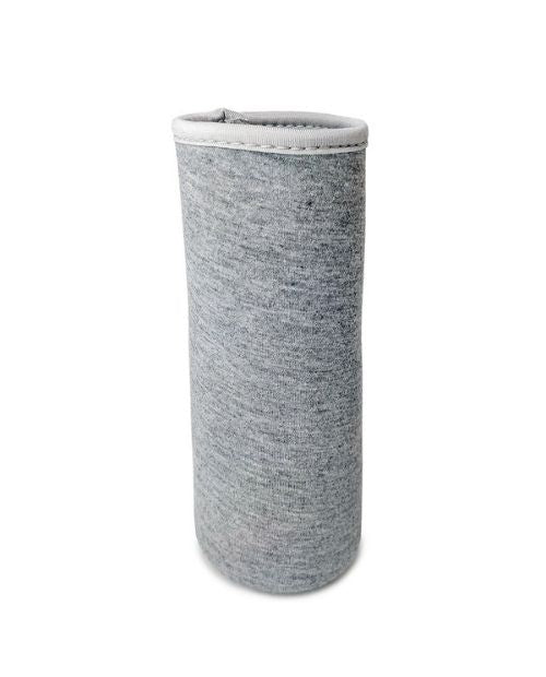 Sticla cu pereti dubli, cu infuzor si husa, gri, Nerthus - VIN BOUQUET - Image 4