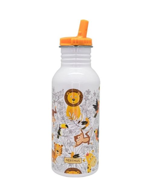 Sticla pentru copii, aluminiu, 500 ml, Jungla - VIN BOUQUET