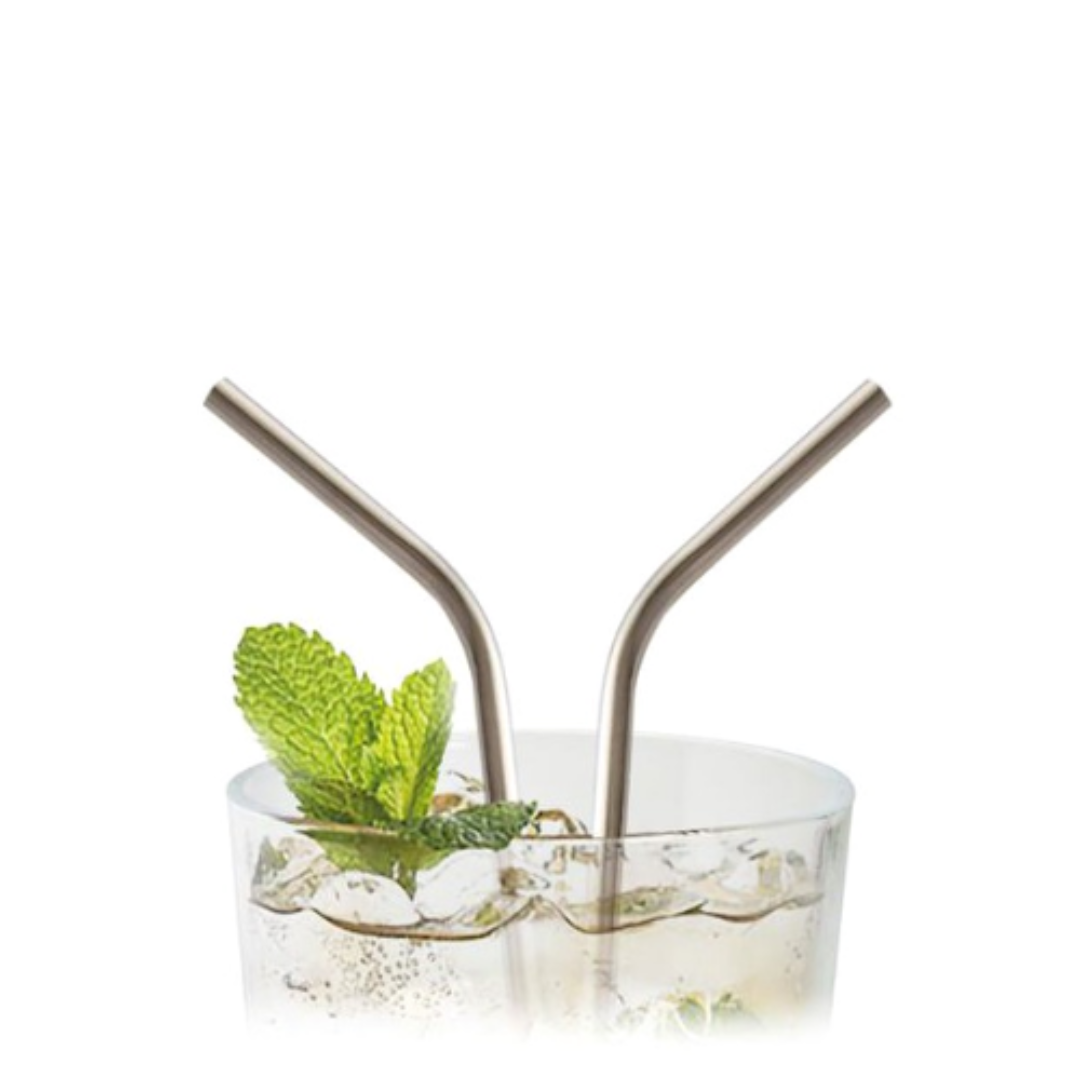 Set de 4 paie metalice pentru cocktail - VIN BOUQUET - Image 3