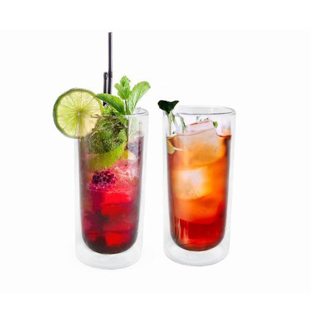 Pahar cu pereti dubli, 400 ml, sticla - VIN BOUQUET - Image 4