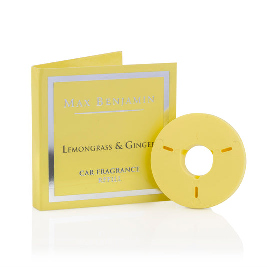 Rezerva pentru aromatizator de masina, Lemongrass Ginger, Car Fragrance- MAX BENJAMIN