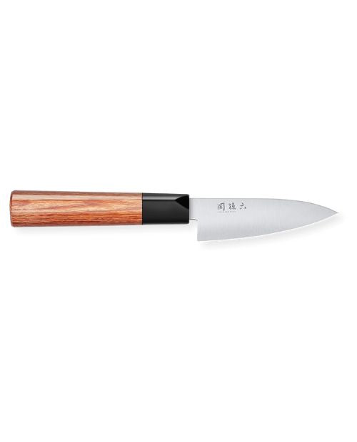 Cutit pentru legume, 10 cm, Seki Magoroku Redwood - KAI
