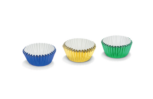 Set 75 forme pentru praline, hartie aluminizata, 2.5 cm - PATISSE