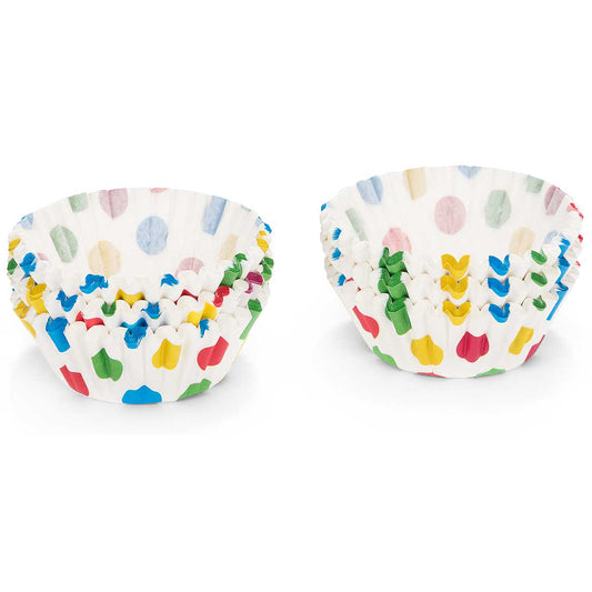Set 200 hartii de copt pentru briose, 5 cm, multicolore - PATISSE