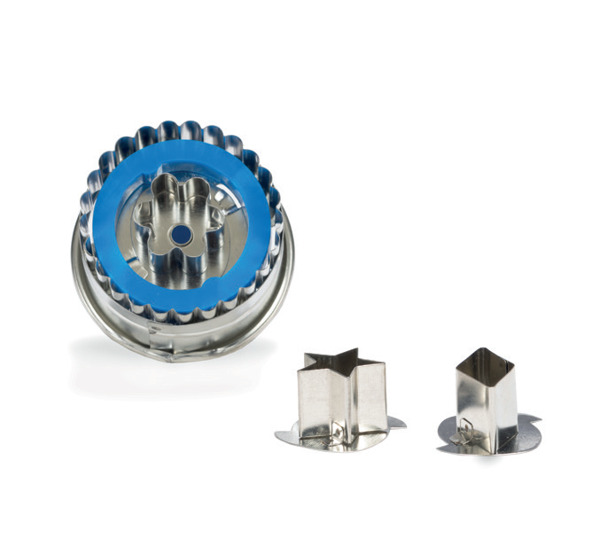 Set 3 forme pentru aluat, inox, 5 cm - PATISSE