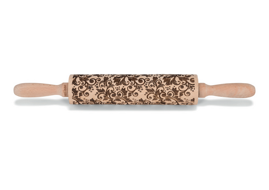 Facalet din lemn cu model decorativ, 20 cm - PATISSE