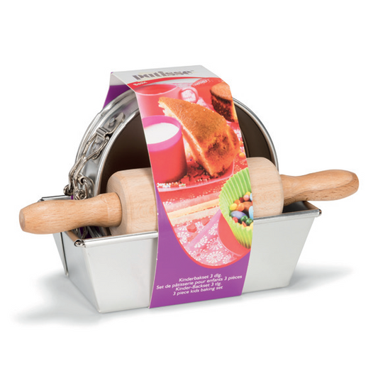Set pentru copii, 3 ustensile pentru copt, colectia Basic - PATISSE