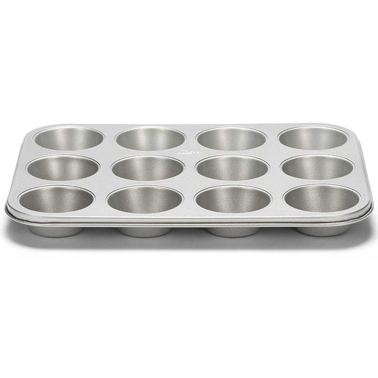 Forma pentru 12 briose, otel, 35 cm, colectia SilverTop - PATISSE