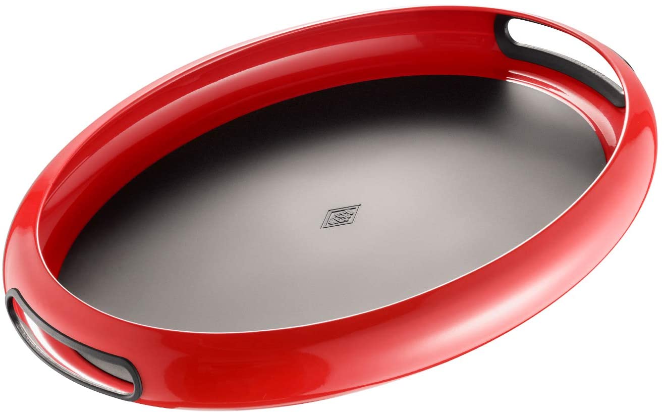 Tava pentru servire, rosu, Spacy Tray Oval  - SIMONA'S COOKSHOP