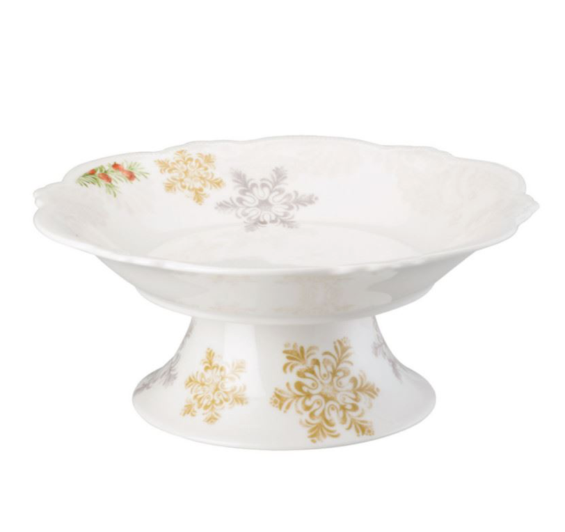 Winter Romantik Bol Cu Picior 19cm