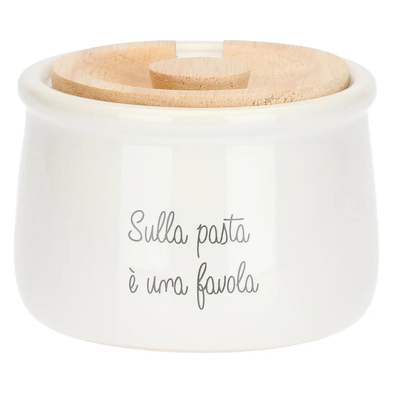 Recipient parmezan, 200 ml, Gli Onesti - LA PORCELLANA BIANCA