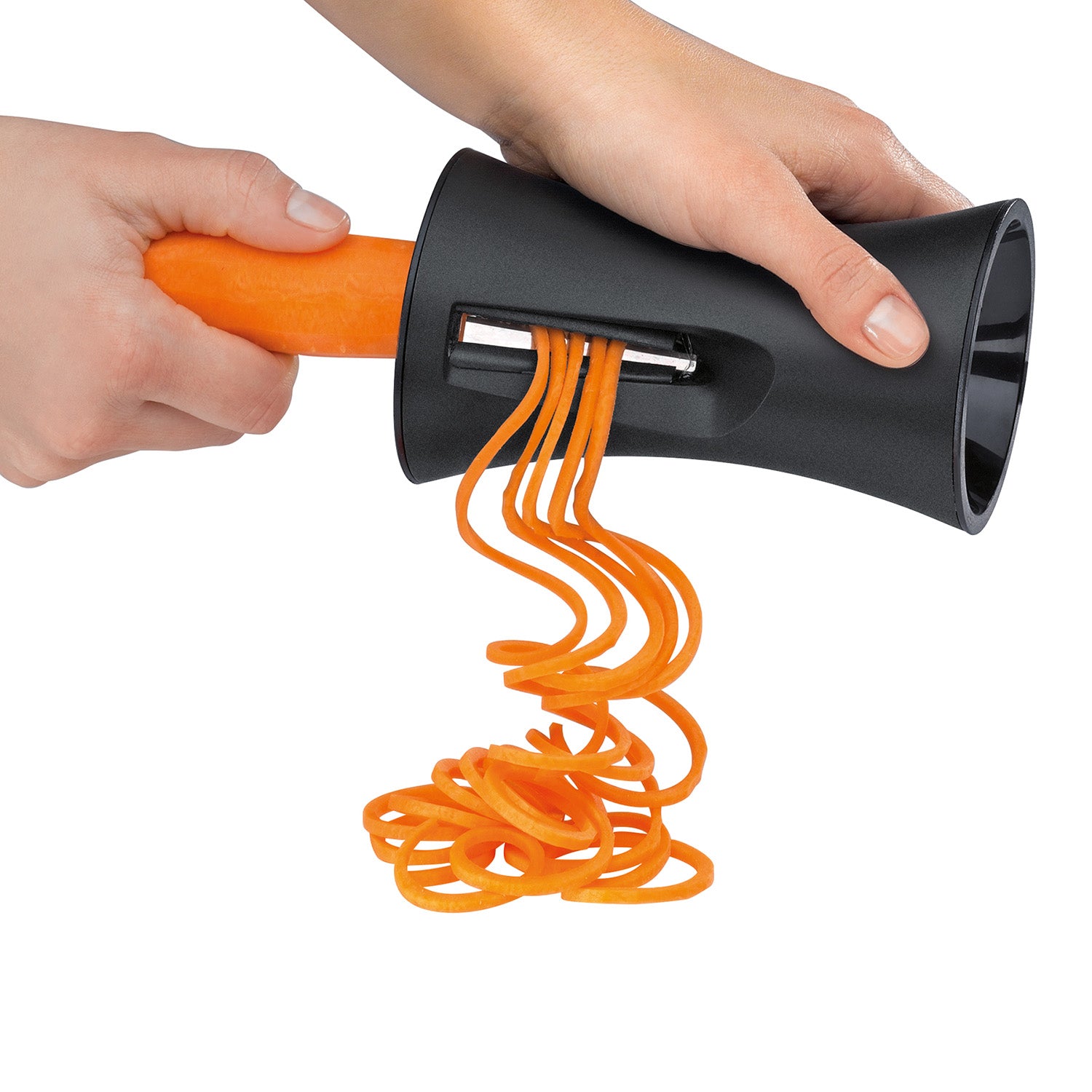 Feliator pentru legume, negru, Julienna - KUCHENPROFI