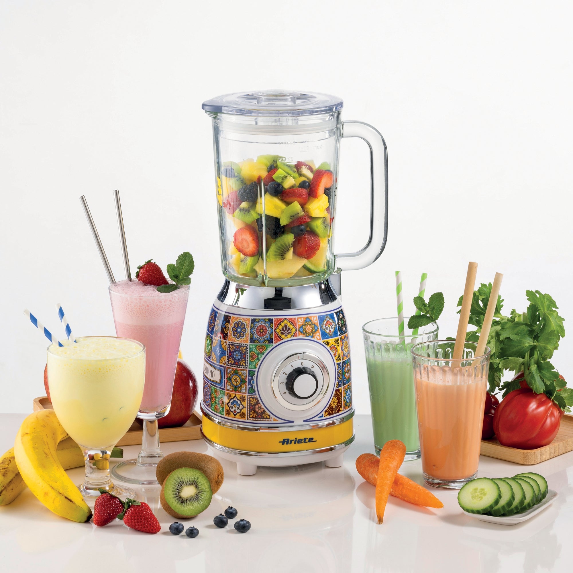 Blender cu cana din sticla,1.5 L, Positano - ARIETE
