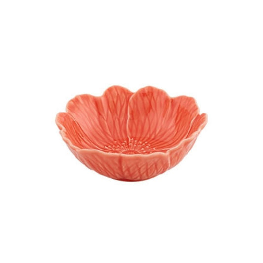 Bol ceramic somon, 17 cm, Flora - BORDALLO PINHEIRO