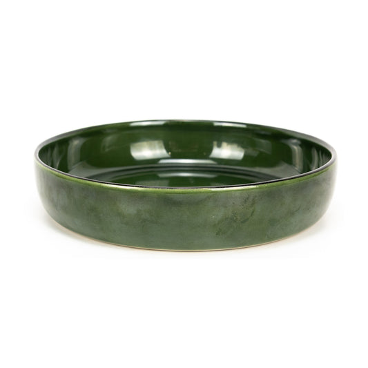 Bol ceramic pentru paste, 20 cm, Citrino Green - VILLACER